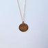 Gold Mountain Pendant Necklace